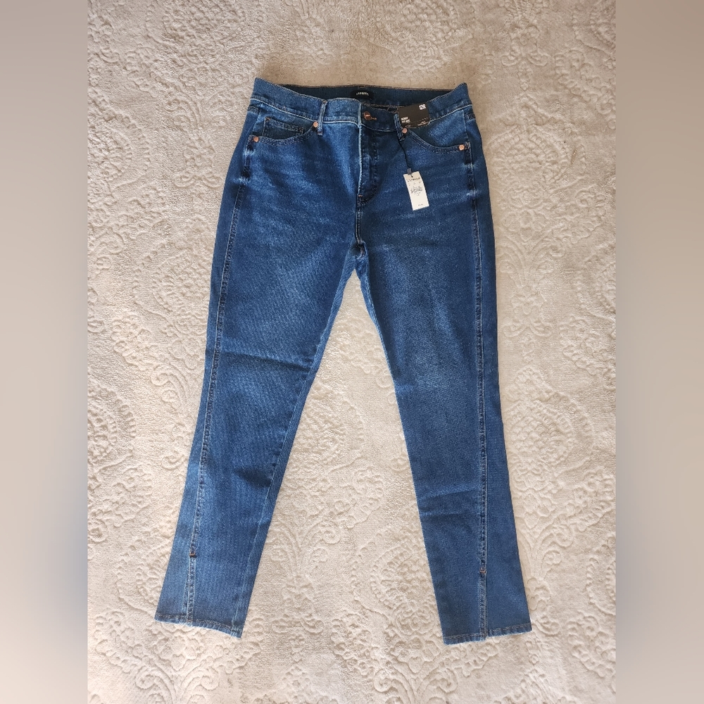 Express size 12R midrise 4 way stretch skinny jeans